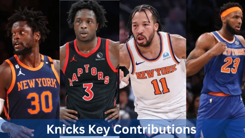 Knicks Key Contributions