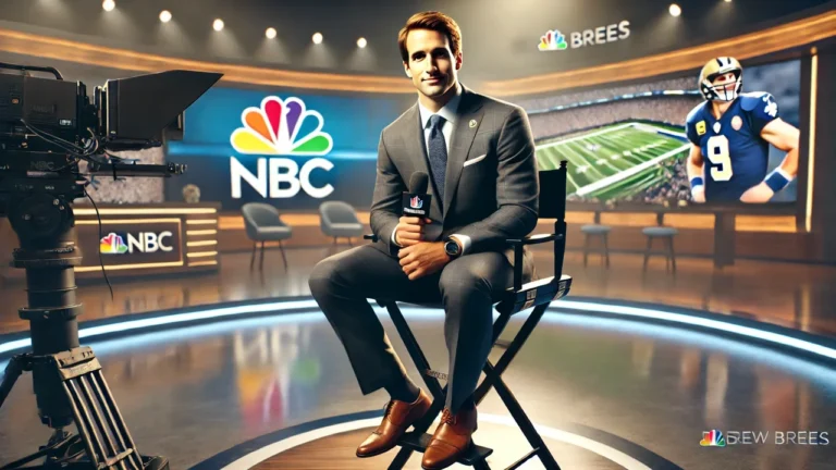 Drew Brees Makes His NBC Debut, Internet Amazed by His New Hair