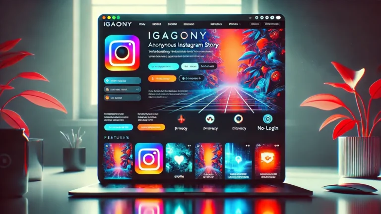 Igagony: Instagram Story Viewer Tool