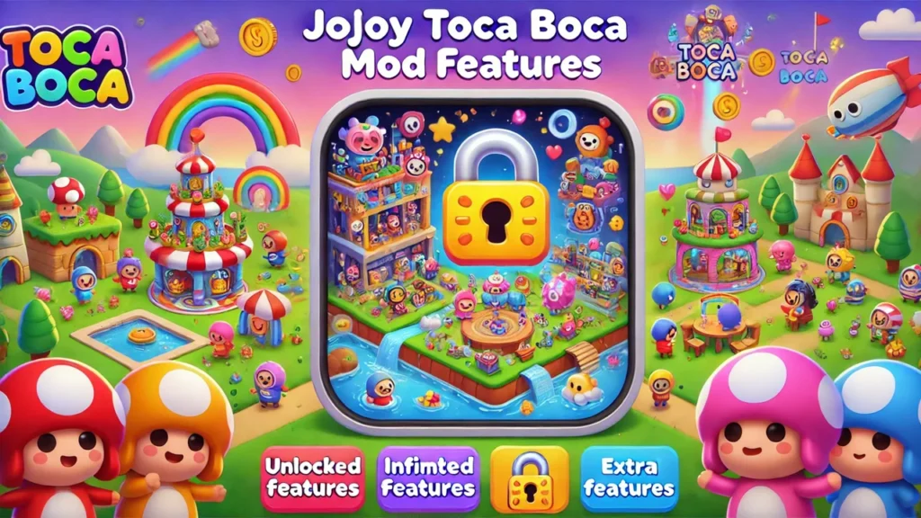 Jojoy Toca Boca Mod Features