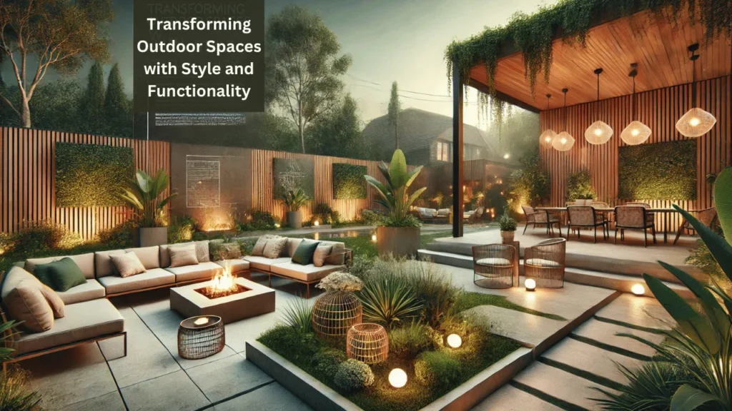 Transforming Outdoor Spaces with Style and Functionality